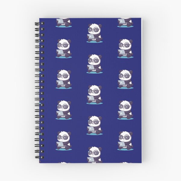 Item preview, Cute Panda Using Laptop designed and sold by Funaro.