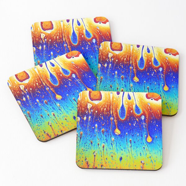 Item preview, rainbow water drops designed and sold by KatisDesign.