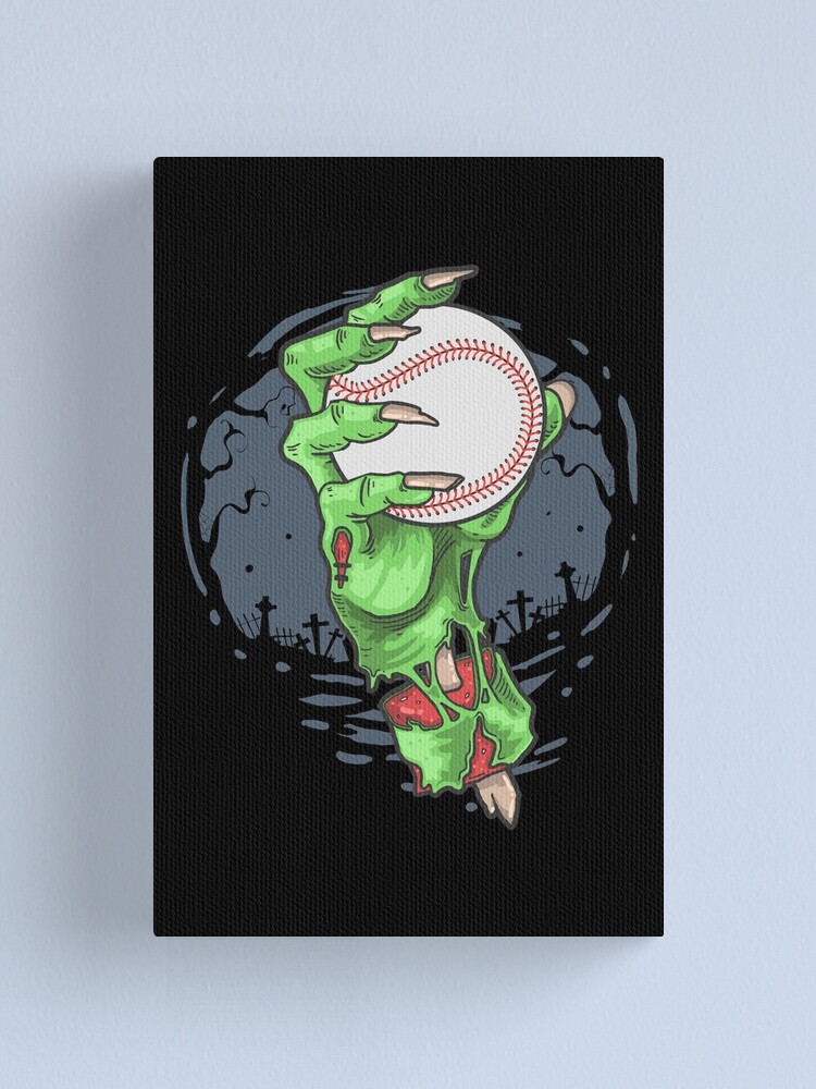 Baseball Player Fan Gift Skeleton Halloween Shirt Men Boys T shirt Framed  Art Prints wall art canvas and poster Jigsaw Puzzle