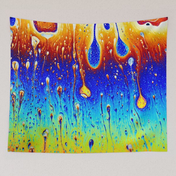 Item preview, rainbow water drops designed and sold by KatisDesign.
