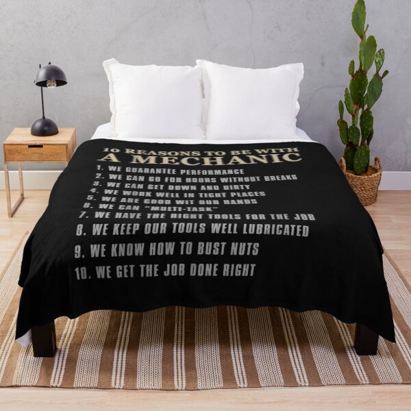 Item preview, 10 Reasons to Be with a Mechanic  Funny mechanic designed and sold by JaySantos2022.