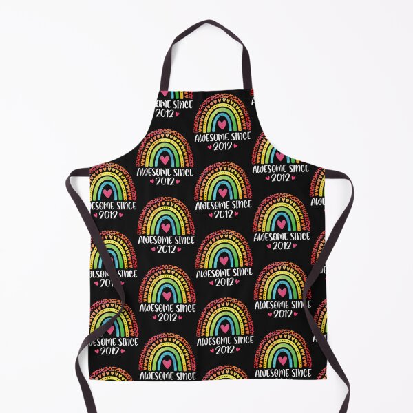 Item preview, 9th Birthday Awesome Since 2012 Rainbow Leopard Print Girls designed and sold by JaySantos2022.