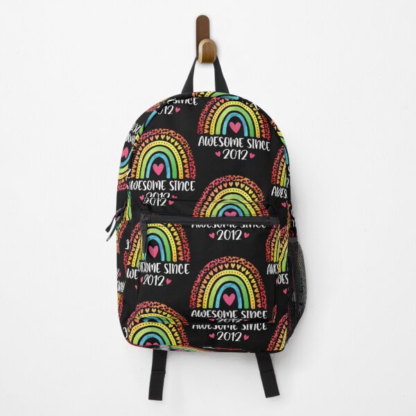 Item preview, 9th Birthday Awesome Since 2012 Rainbow Leopard Print Girls designed and sold by JaySantos2022.