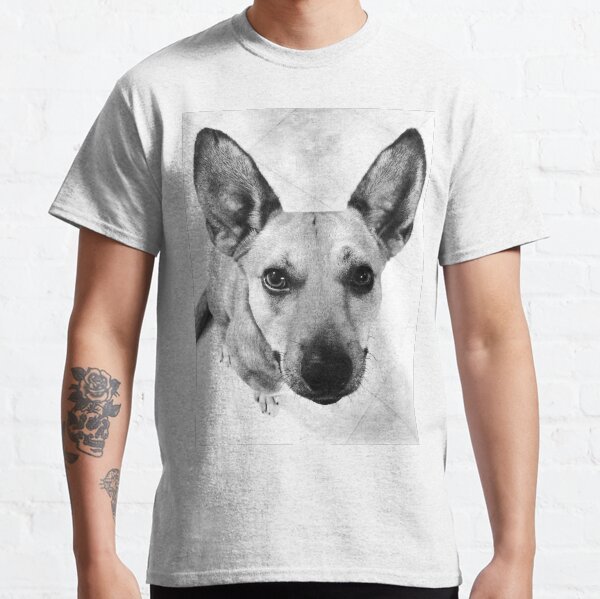 Carolina Dog Gray Pup - American Dingo Classic T-Shirt