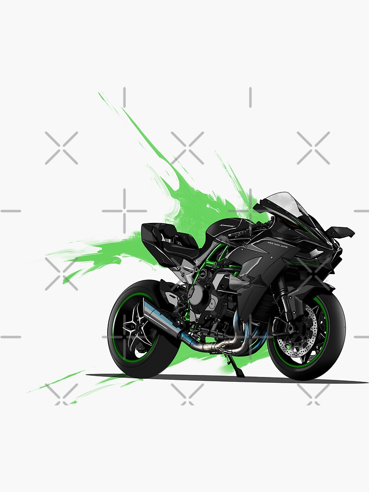 Ninja H2r Stickers for Sale | Redbubble