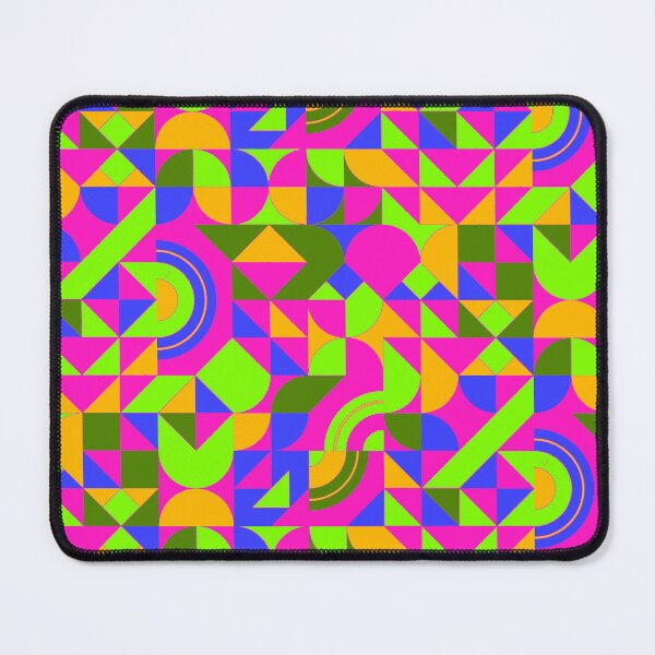 Item preview, geometric colorful patterns conceptual Art - Abstract Neo Geo graphic design designed and sold by Design Repo.