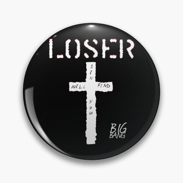 Item preview, BIGBANG LOSER _quot_SIN WILL FIND YOU_quot_ CROSS WHITE   designed and sold by WadeWhite122.