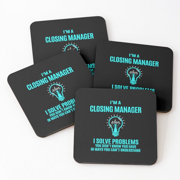 Item preview, Closing Manager T Shirt - I Solve Problems Gift Item Tee designed and sold by watkinsmat.