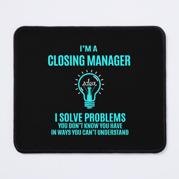 Item preview, Closing Manager T Shirt - I Solve Problems Gift Item Tee designed and sold by watkinsmat.