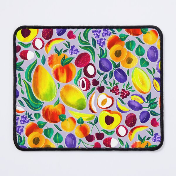 Item preview, Stone Fruit Fiesta - Lilac  designed and sold by TigaTiga.