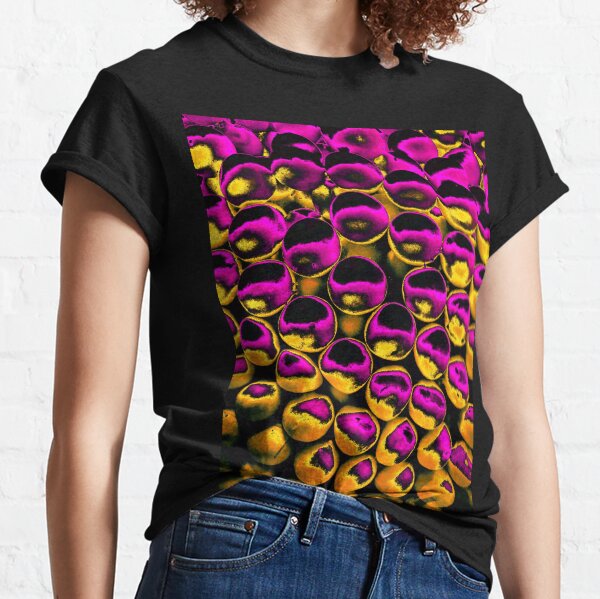 Toasted Orbs - Abstract Neon Pop Art - Photography Classic T-Shirt