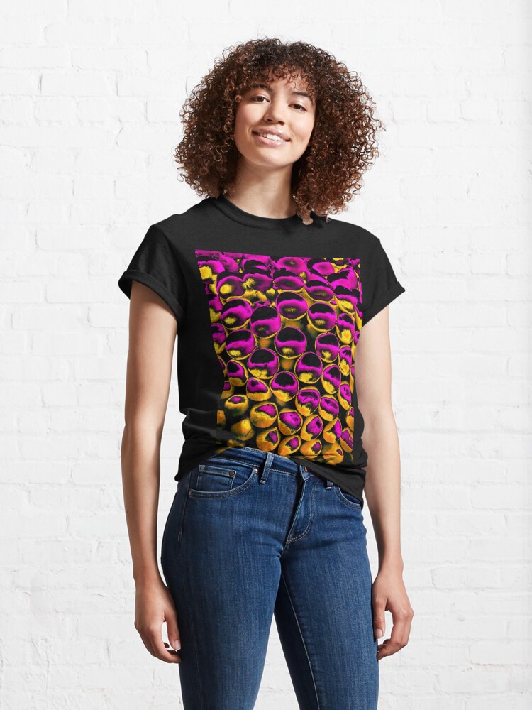 Alternate view of Toasted Orbs - Abstract Neon Pop Art - Photography Classic T-Shirt