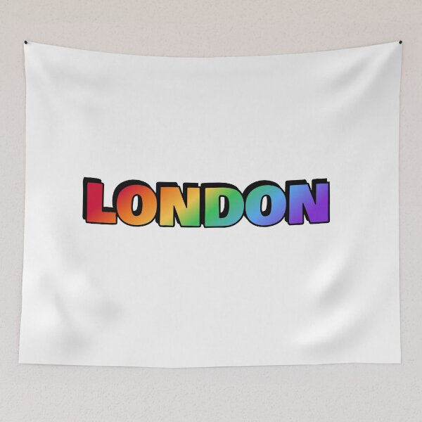 Item preview,  LONDON RAINBOW - HAPPY PRIDE designed and sold by Inspirationmotivation.