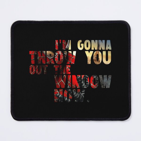Item preview, Im Gonna Throw You Out The Window Now Andrew Garfield Zipped Hoodie designed and sold by donnielnah.