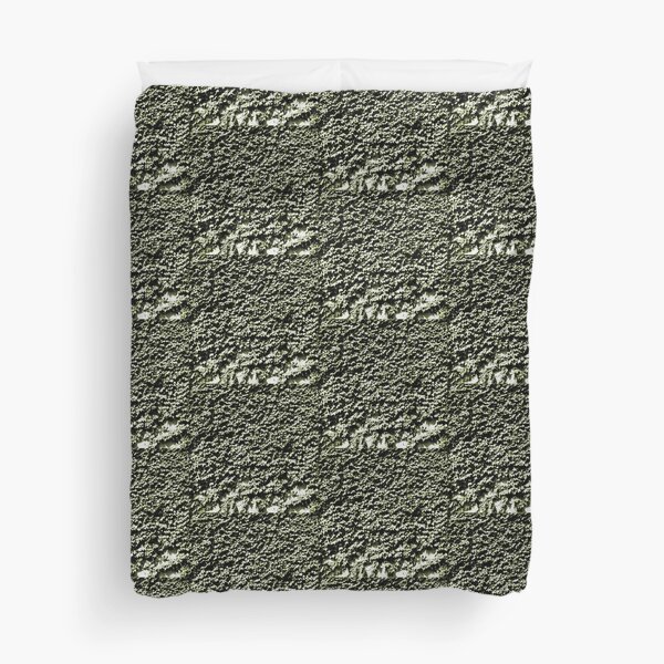 Painted Ivy - Dark Green Art Photo Duvet Cover