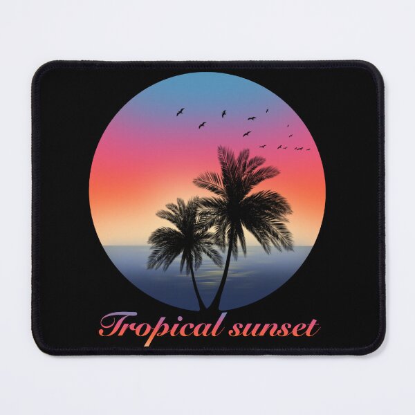 Item preview, Tropical sunset designed and sold by Malmi84.