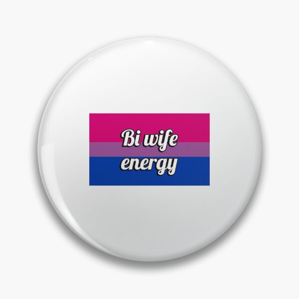 Item preview,  Bi Wife Energy - Bisexual Flag designed and sold by Inspirationmotivation.