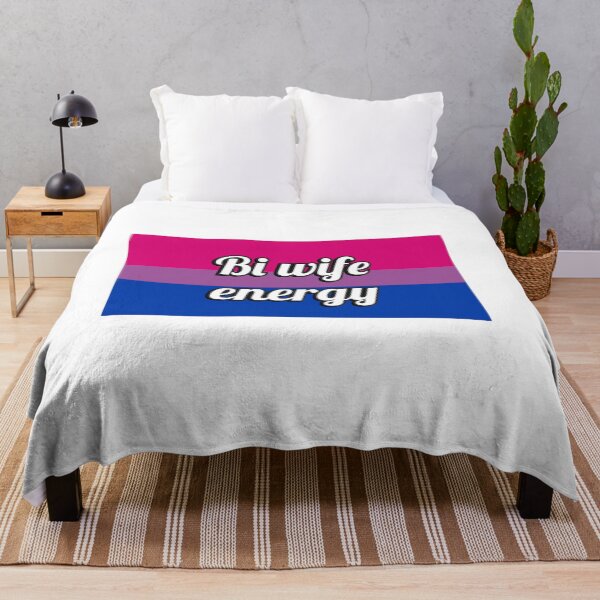Item preview, Bi Wife Energy - Bisexual Flag designed and sold by Inspirationmotivation.