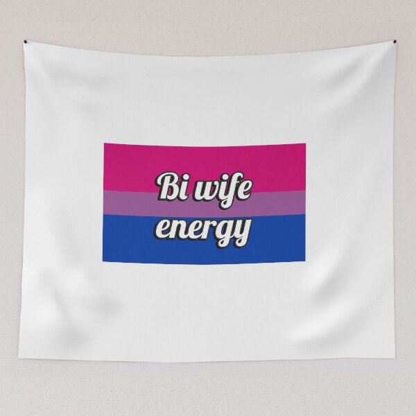 Item preview,  Bi Wife Energy - Bisexual Flag designed and sold by Inspirationmotivation.