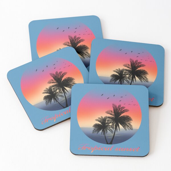 Item preview, Tropical sunset designed and sold by Malmi84.