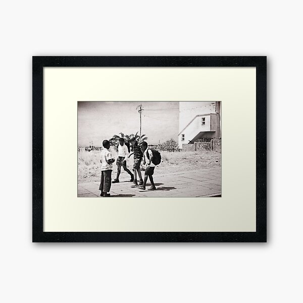 district six Framed Art Print