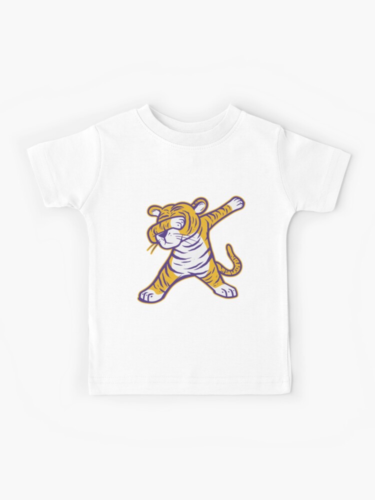 Bayou Bengals T-ShirtFunny Dabbing Tiger Cartoon __ Bayou Bengal