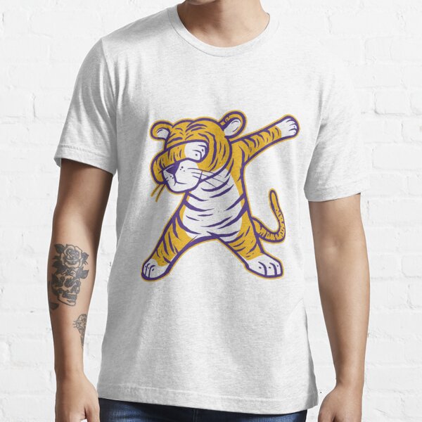 Bayou Bengals T-ShirtFunny Dabbing Tiger Cartoon __ Bayou Bengal