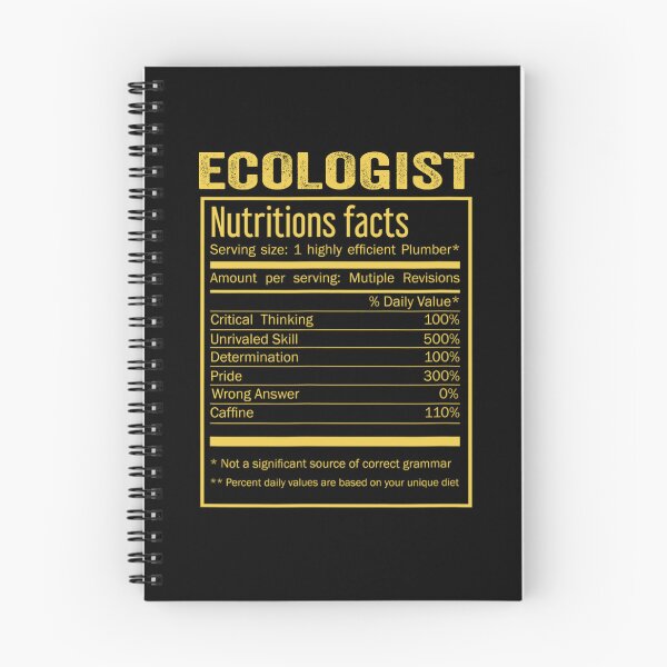 Item preview, Mens Womens ecologist birthday Gifts Shirt,Cool ecologist Funny Nutrition Facts Mens Womens Christmas Fathers Days Gift, ecologist Nutrition Facts designed and sold by xlnv.
