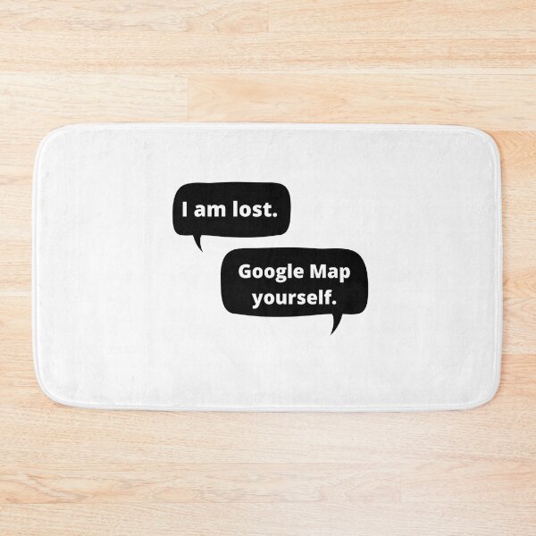 Item preview, i am lost........ Google map yourself. designed and sold by Restless Mortal.