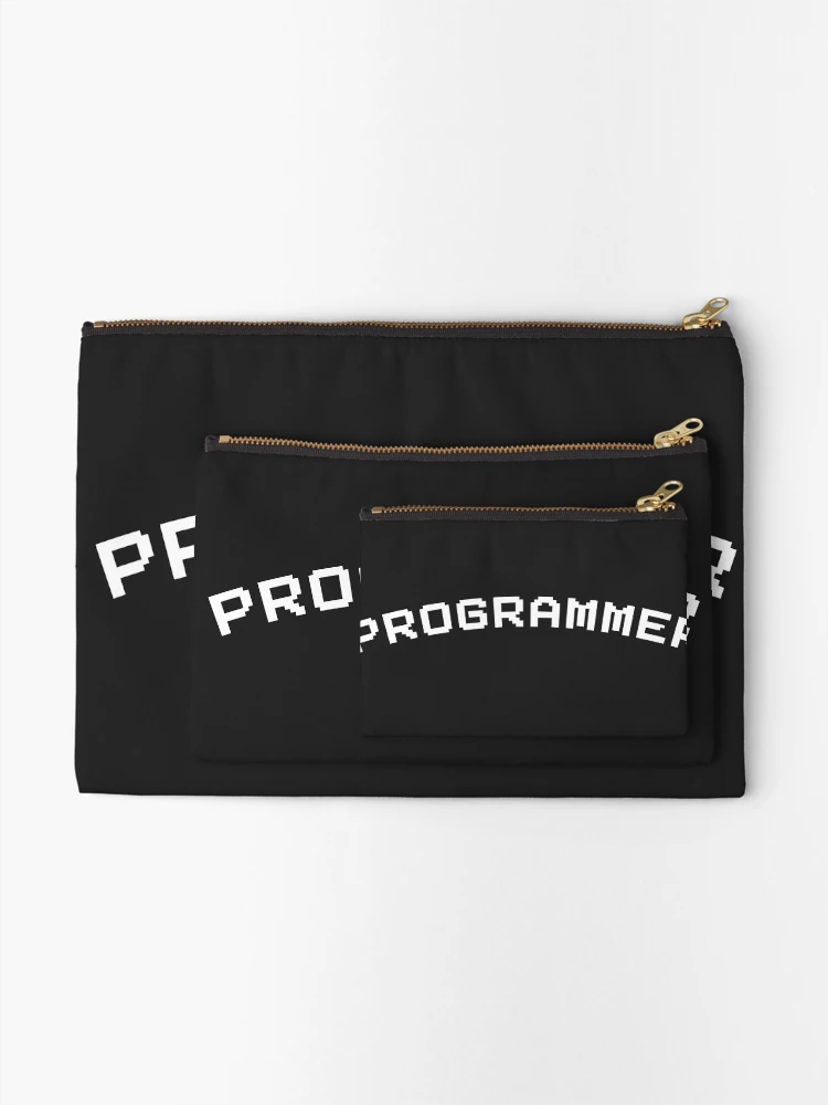 Thumbnail 2 of 4, Zipper Pouch, Programmer designed and sold by Code Monkeys.