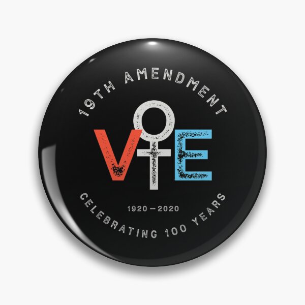 Item preview, 19th Amendment Centennial Logo - Votes Women Suffrage Design Premium designed and sold by JaySantos2022.