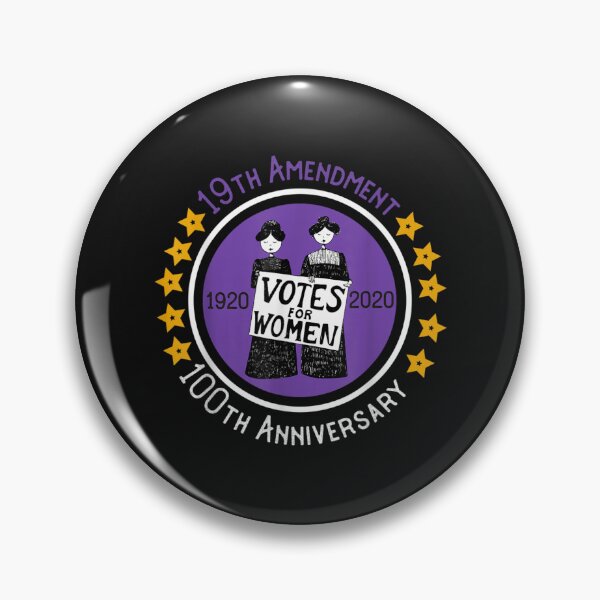 Item preview, 19th Amendment XIX Suffragette 100 yrs Anniversary Feminist designed and sold by JaySantos2022.