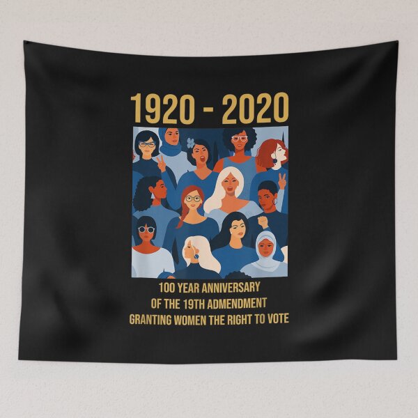 Item preview, 19th Amendment, Women's Right to Vote 100 Years Suffragette designed and sold by JaySantos2022.