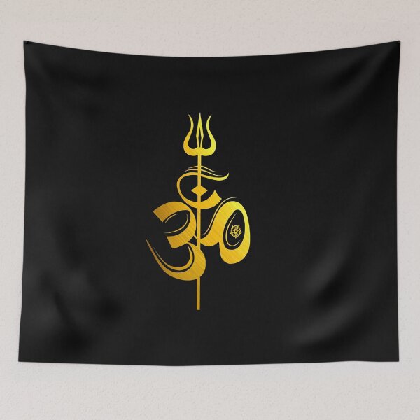 Item preview, Camiseta OM Lord Shiva Divine Spear Trident Trishul designed and sold by haianh1.