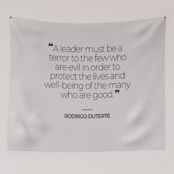Item preview, Rodrigo Duterte Quotes designed and sold by TonsPOD.