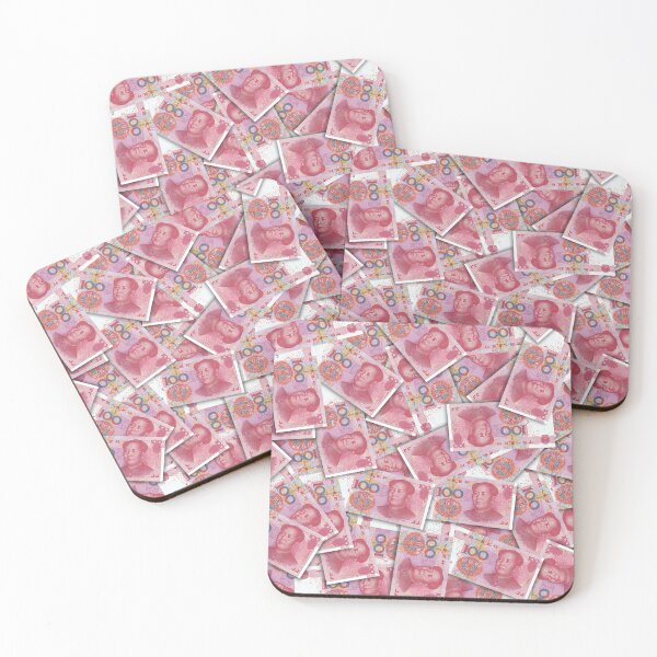 Item preview, Obverse of Chinese 100 yuan banknotes scattered randomly in a mess designed and sold by GAleksS.