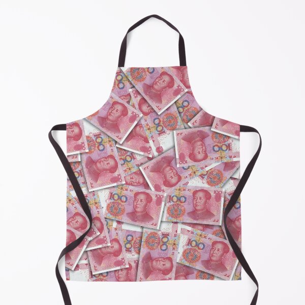Item preview, Obverse of Chinese 100 yuan banknotes scattered randomly in a mess designed and sold by GAleksS.
