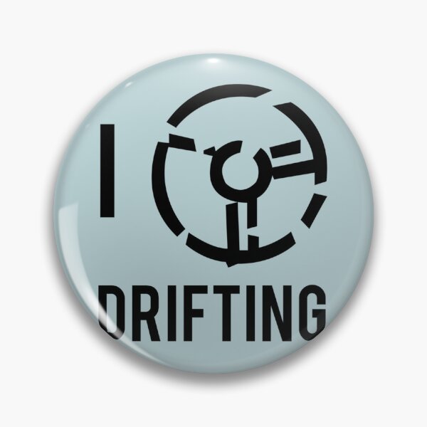 Item preview, I Logo Drifting - Black   designed and sold by CeciliaMontana.