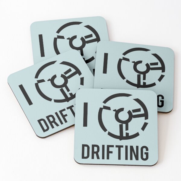 Item preview, I Logo Drifting - Black   designed and sold by CeciliaMontana.