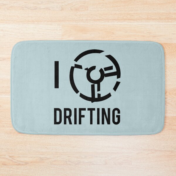 Item preview, I Logo Drifting - Black   designed and sold by CeciliaMontana.