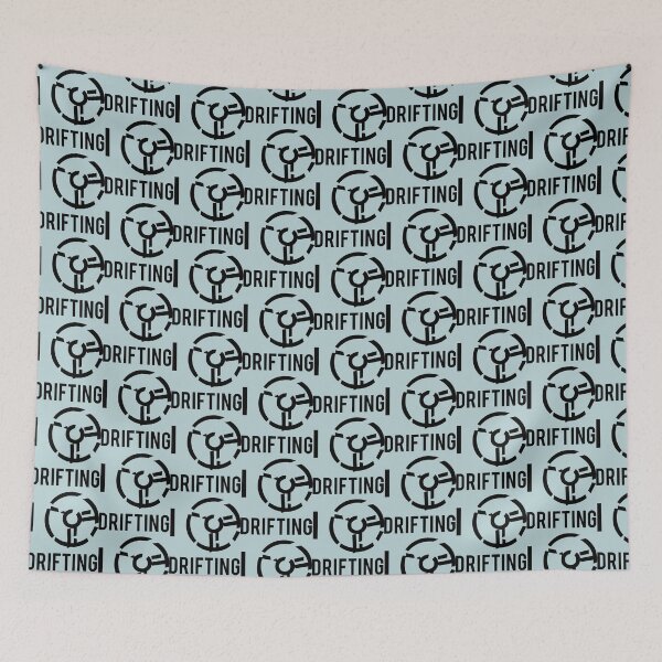 Item preview, I Logo Drifting - Black   designed and sold by CeciliaMontana.