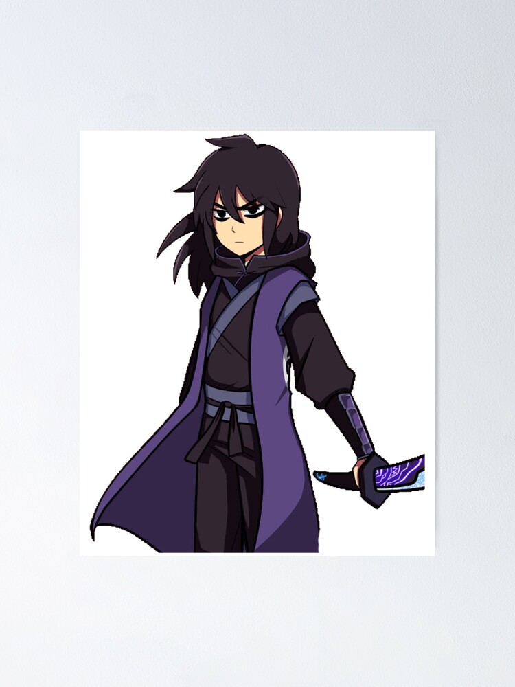 "Killer seven holding sword( scissor seven) fan art " Poster for Sale