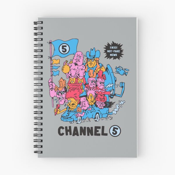 Item preview, Channel 5, racing you your news!      designed and sold by CeciliaMontana.