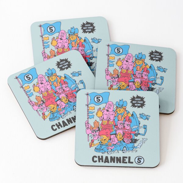 Item preview, Channel 5, racing you your news!      designed and sold by CeciliaMontana.