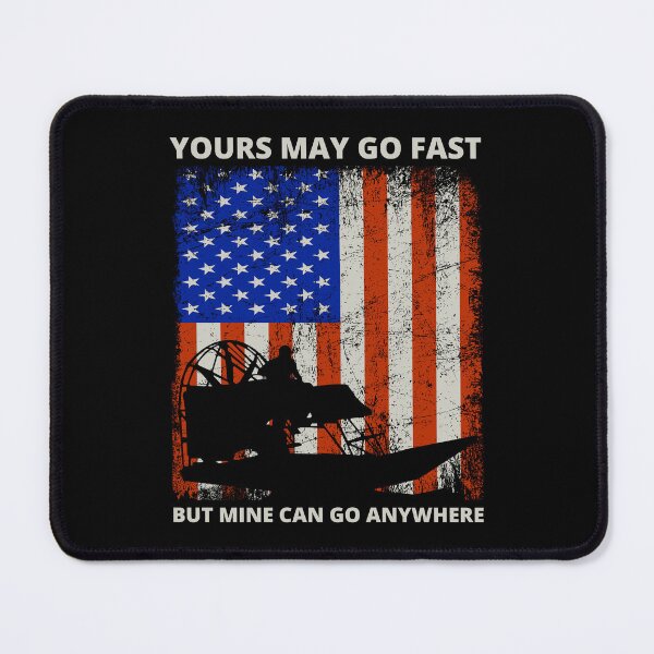 Item preview, 4th of July American Flag Airboat Airboating designed and sold by CuteDesigns1.