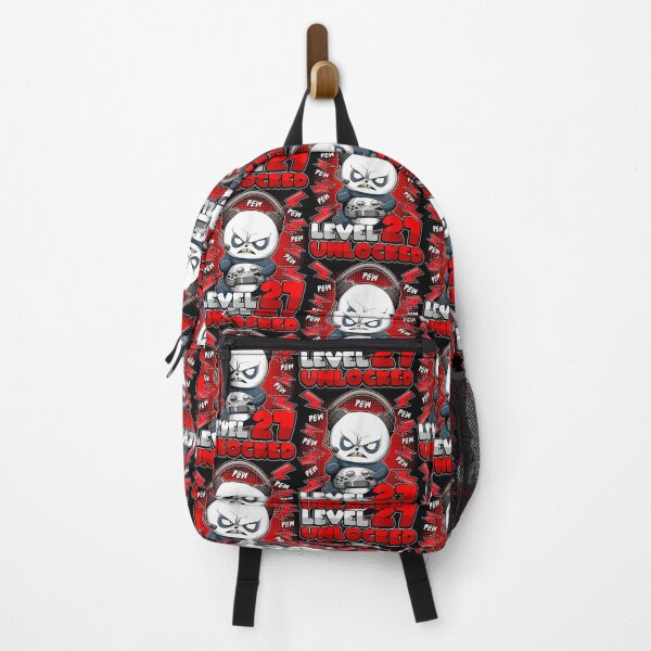 Item preview, 27th Birthday Gamer Panda Level 27 Unlocked Gaming Pew Pew designed and sold by JaySantos2022.