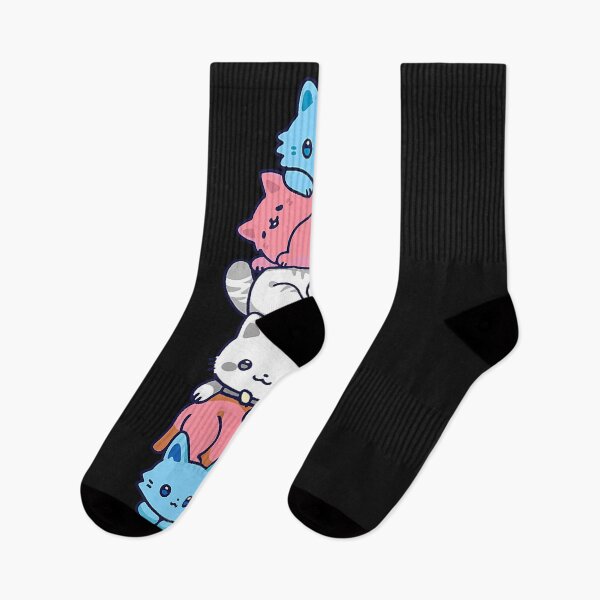 Item preview, Transgender Pride Cat LGBT Trans Flag Cute Cats Pile Gifts designed and sold by SeppeGoffin.