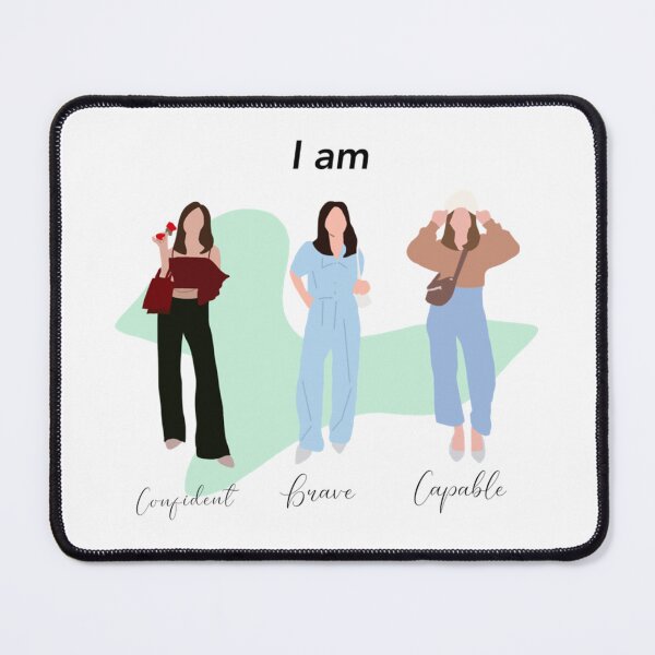 Item preview, Je suis confiant, courageux et capable designed and sold by MerleGrimes.
