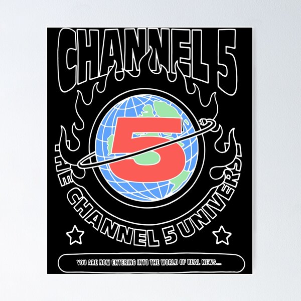 Item preview, Channel 5 Merch Universe Shirt    designed and sold by CeciliaMontana.