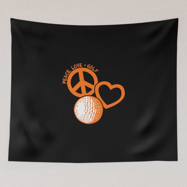 Item preview, Peace Love And Golf Classic T-Shirt designed and sold by felyn3gloria.